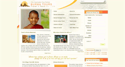 Desktop Screenshot of burmatours.asia